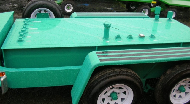 Custom Diesel Tank on Trailer