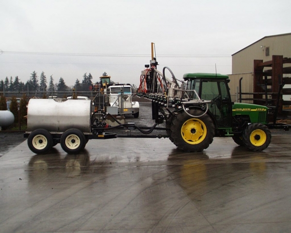 Tank on Spray Tractor